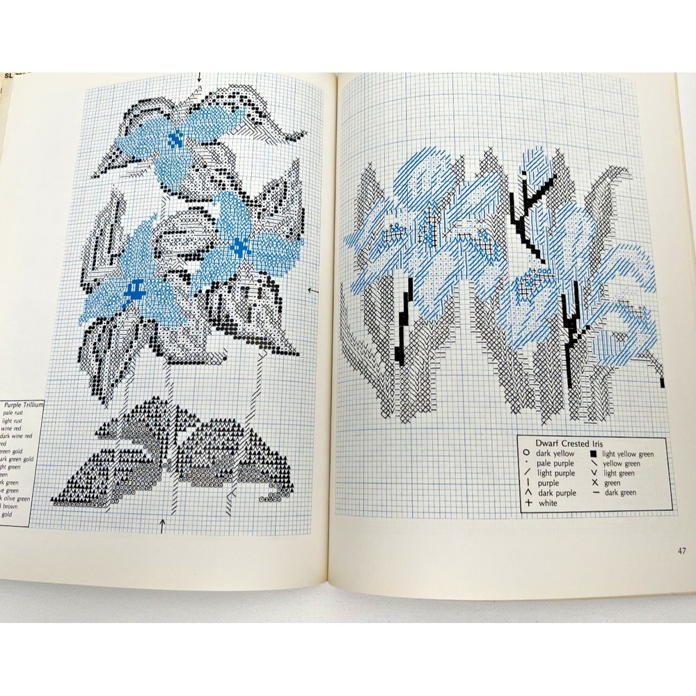 Four Way Bargello Needlework Wildflower Alphabetical Crafting Books Lot of‎ 4 - Picture 4 of 5